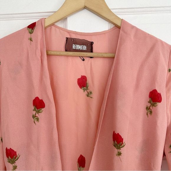 Reformation Porter Dress in Vivien - Picture 5 of 11